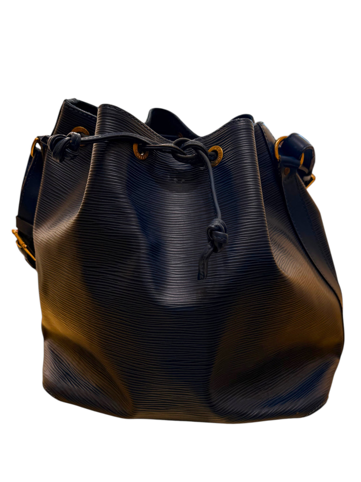 Louis Vuitton Noe Epi leather, Navy, Leather, Handbag