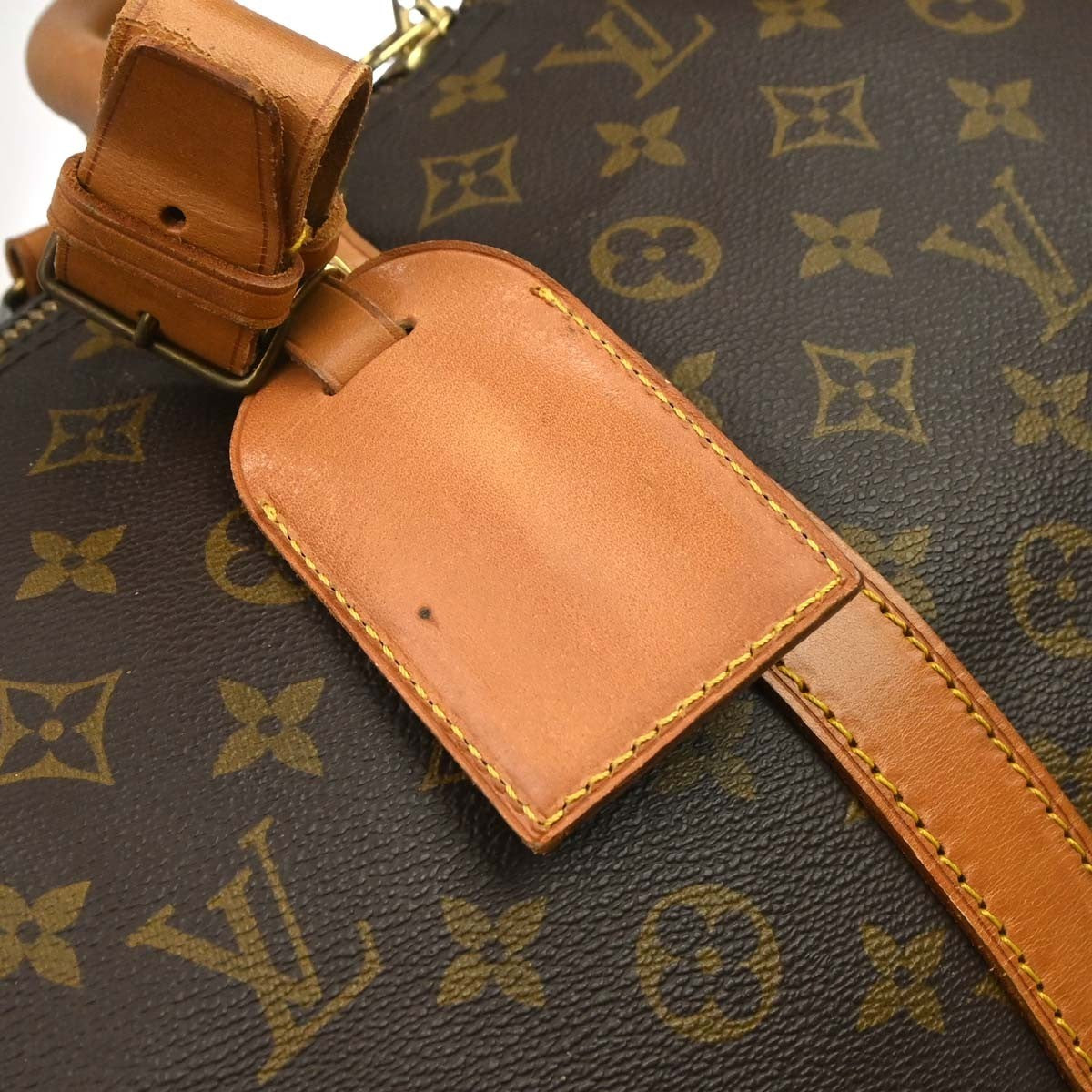 Louis Vuitton Keepall Bandouliere Monogram Canvas, Brown, Canvas, Travel Bag