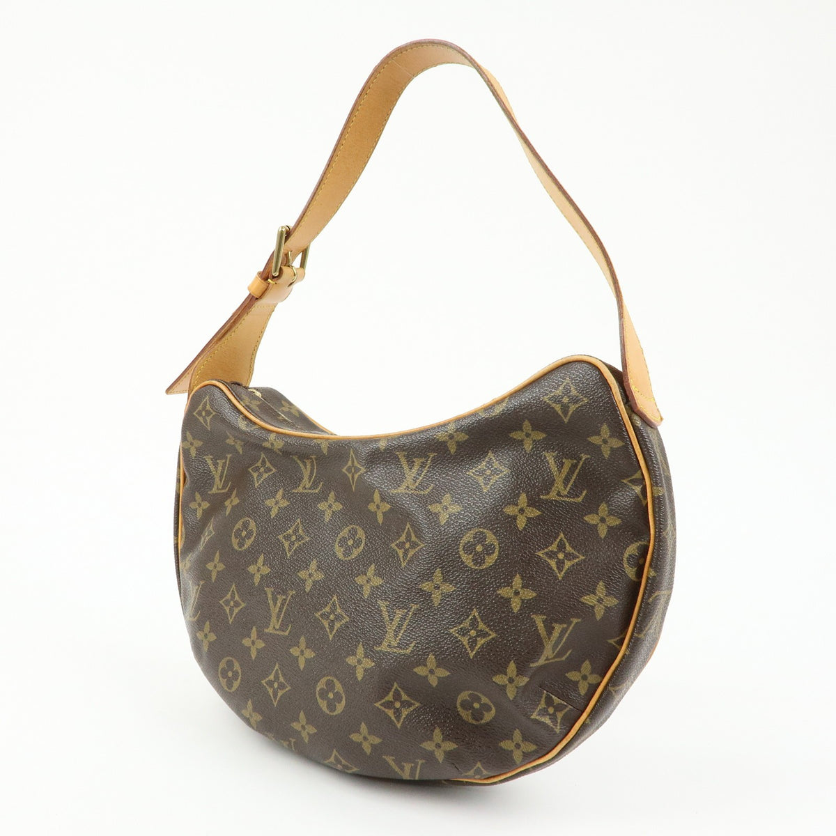 Louis Vuitton Croissant Monogram Canvas, Brown, Canvas, Handbag