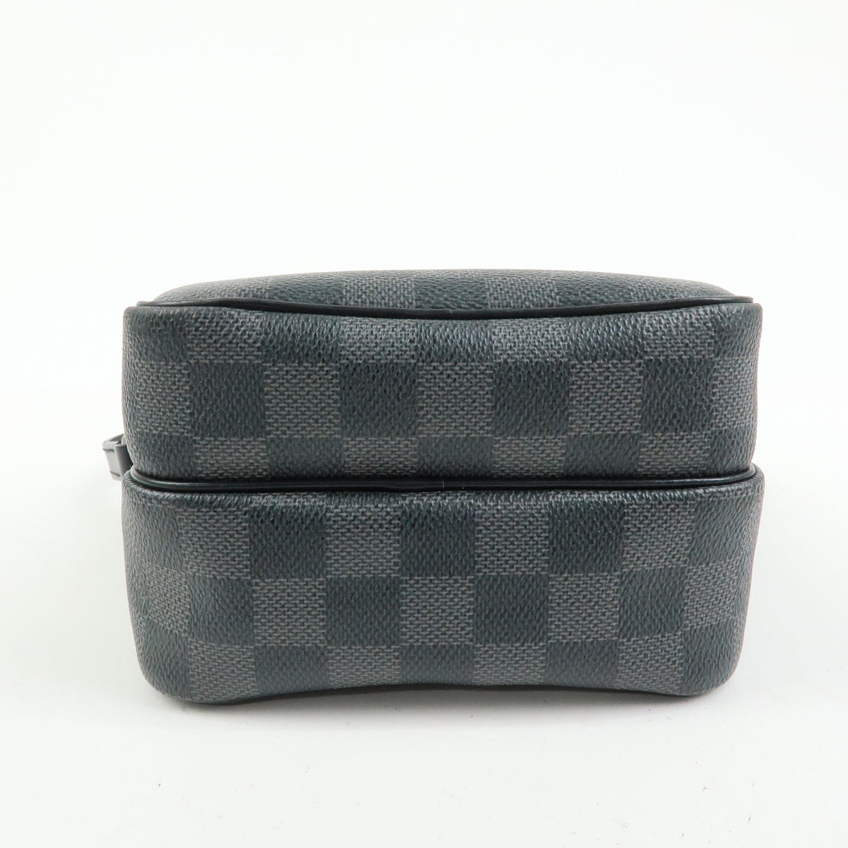 Louis Vuitton Rem Damier Graphite, Black, Canvas, Handbag