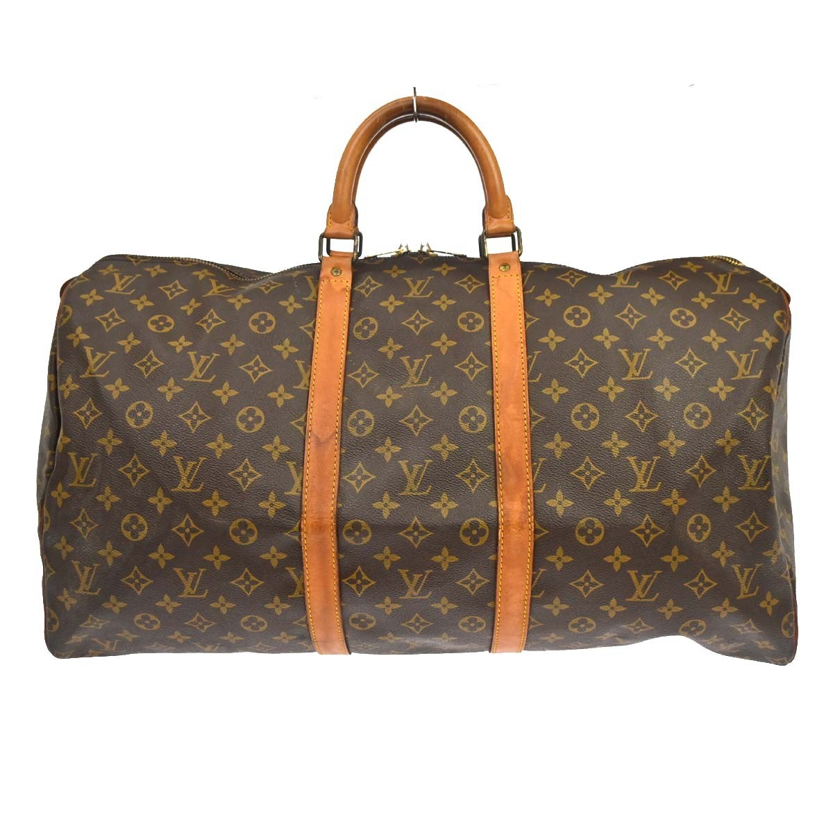 Louis Vuitton Keepall Monogram Canvas, Brown, Canvas, Travel Bag
