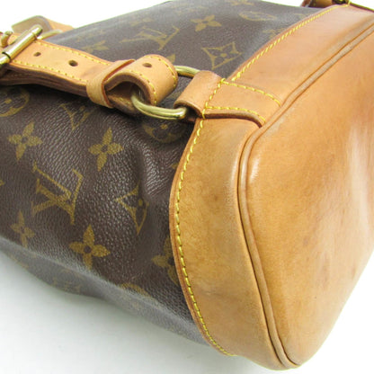 Louis Vuitton Vintage Montsouris Monogram Canvas, Brown, Canvas, Backpack