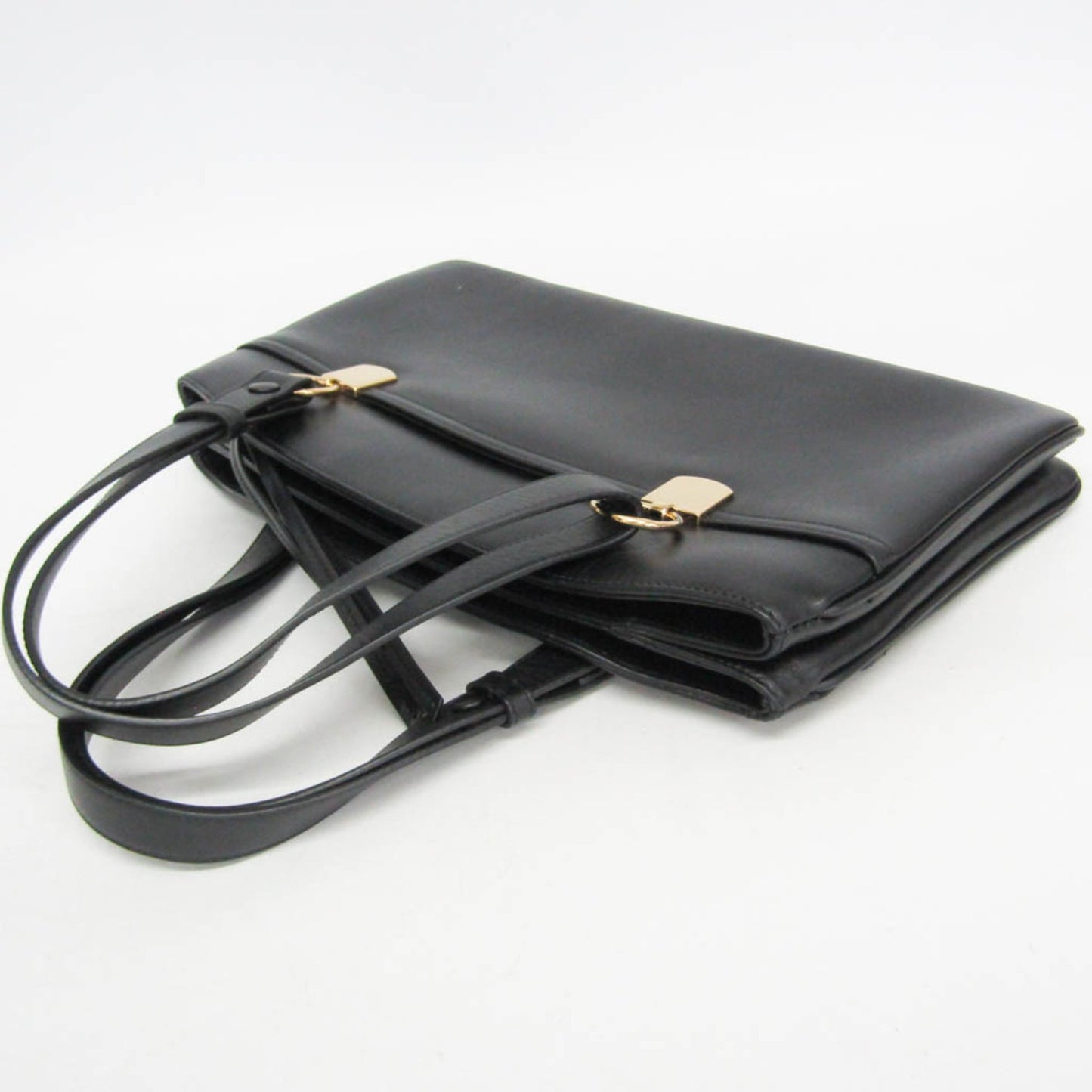 Gucci Arli Top Handle Leather, Black, Leather, Handbag