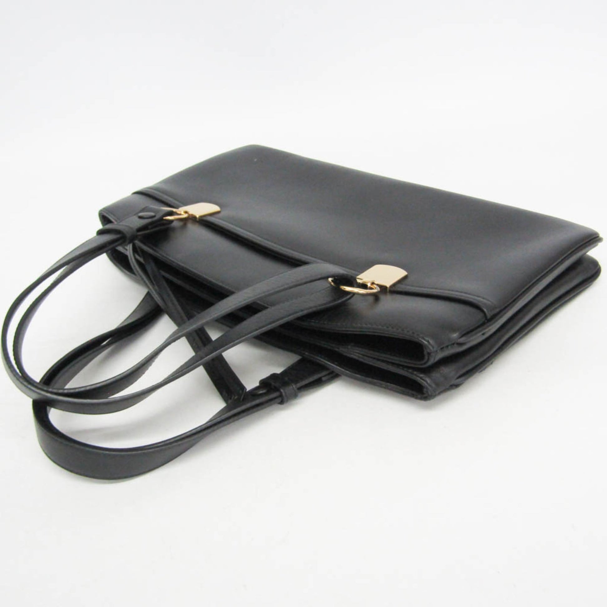 Gucci Arli Top Handle Leather, Black, Leather, Handbag