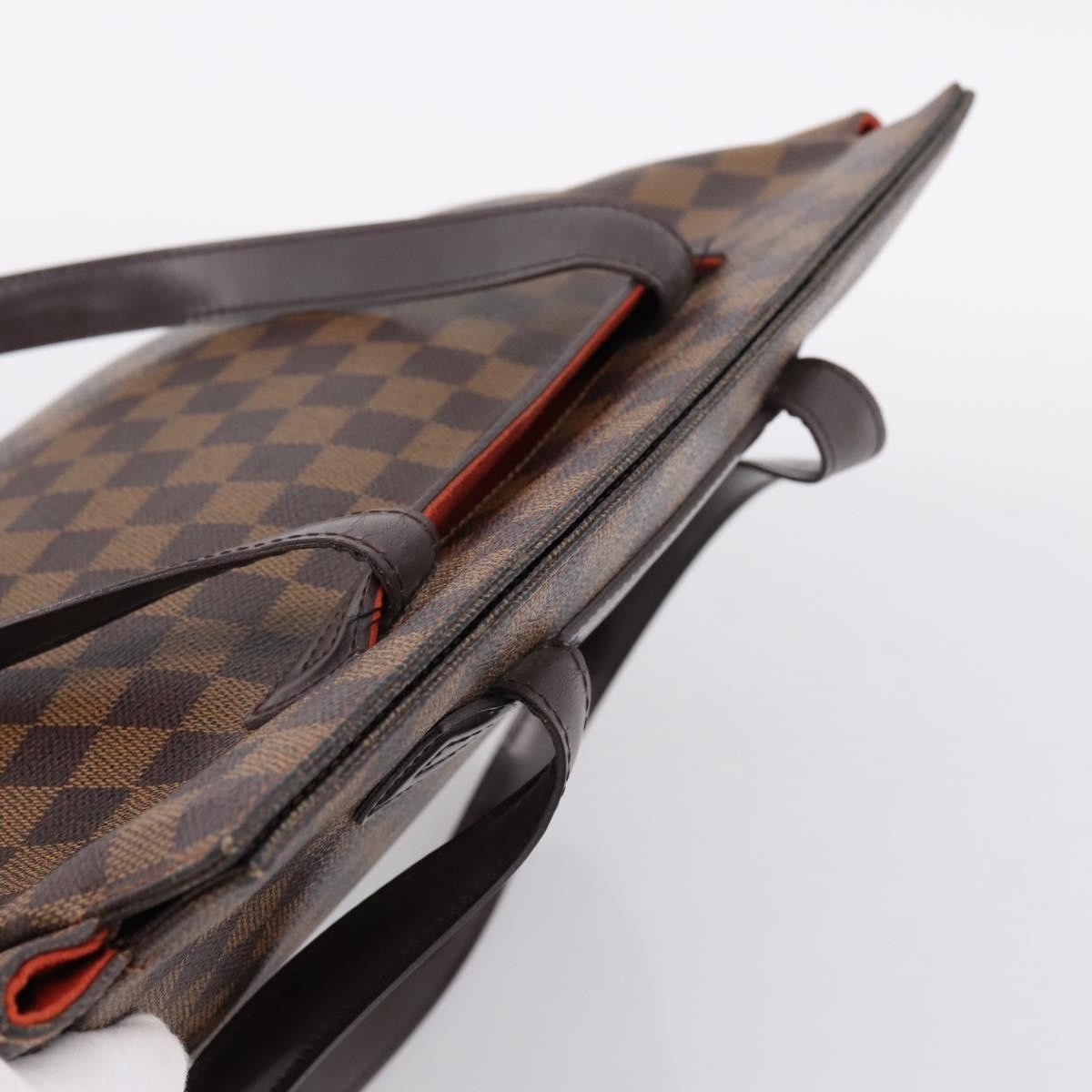 Louis Vuitton Parioli Damier Ebene, Brown, Canvas, Shoulder Bag