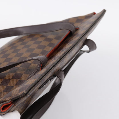 Louis Vuitton Parioli Damier Ebene, Brown, Canvas, Shoulder Bag