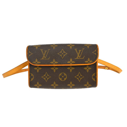 Louis Vuitton Florentine Monogram, Brown, Canvas, Clutch