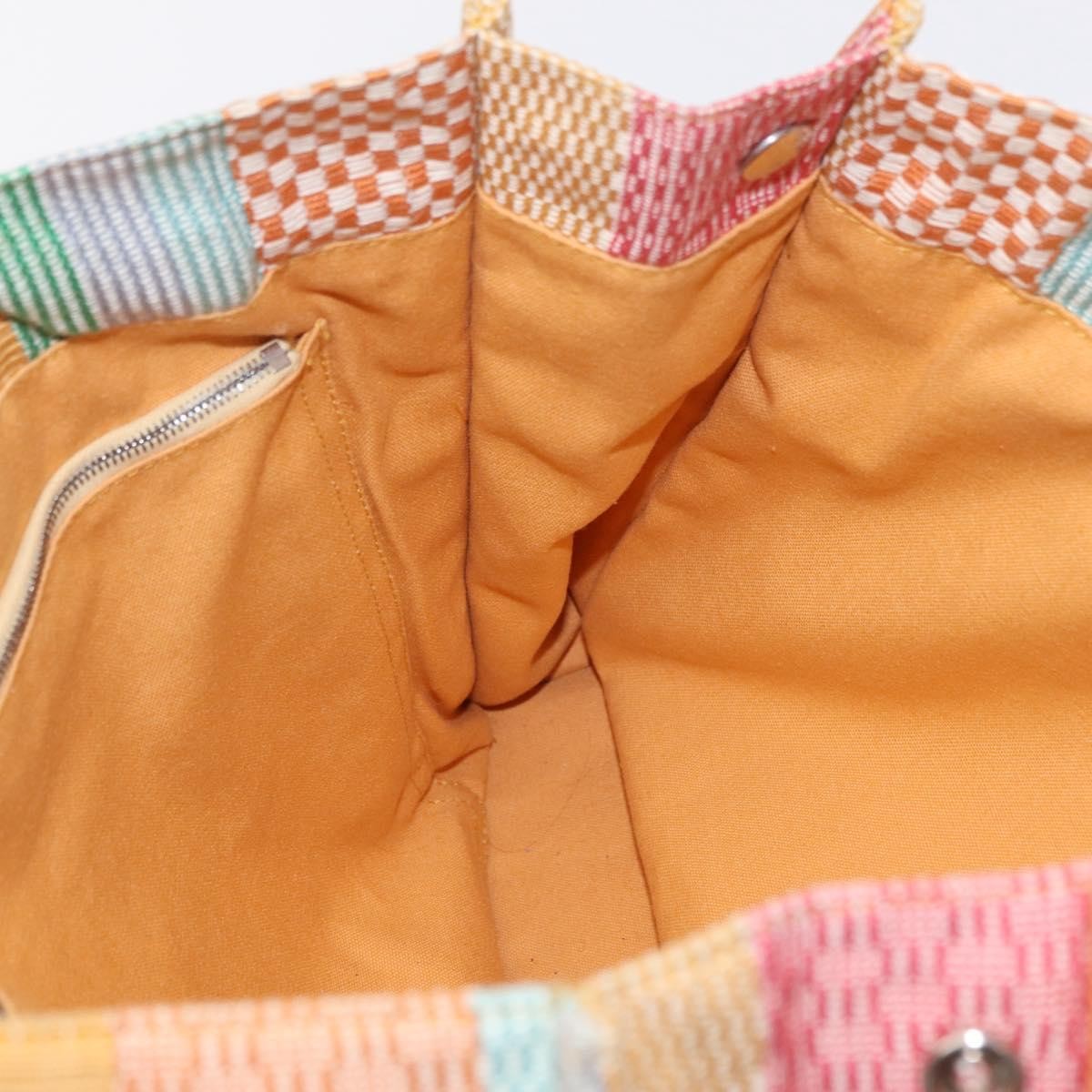 Hermes Fourre Tout Multicolor Toile, Multicolour, Canvas, Tote Bag