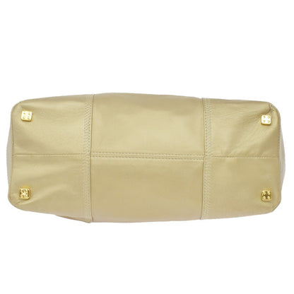 Loewe Anagram Leather, Gold, Leather, Tote Bag