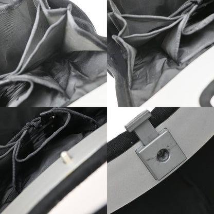Chanel Millennium 2005 Jersey, Black, Canvas, Handbag