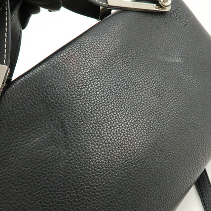 Loewe Missy Leather, Black, Leather, Handbag