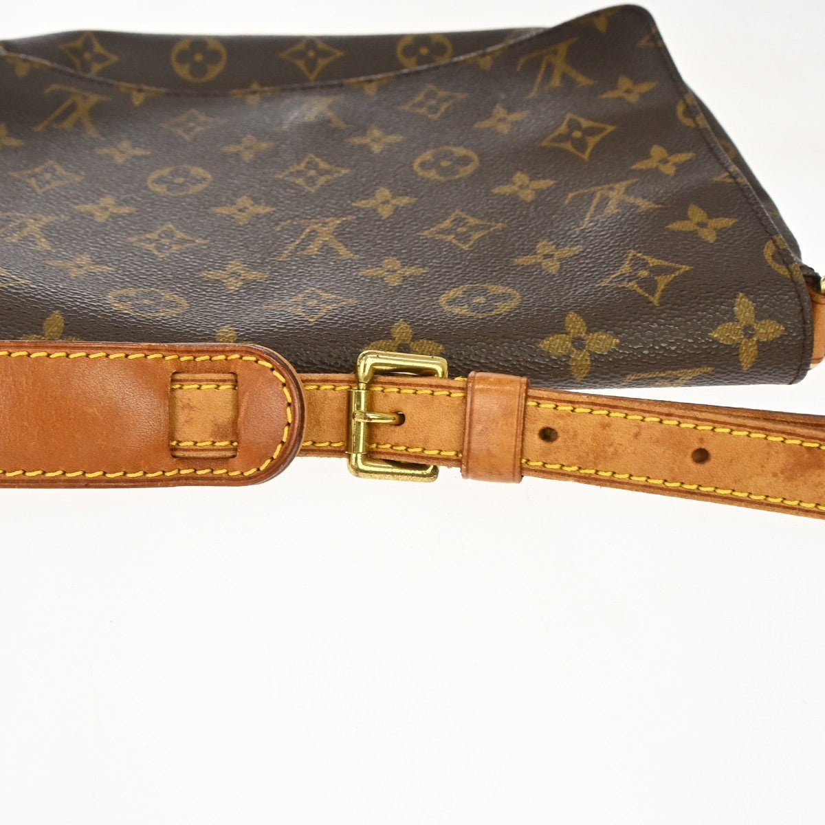 Louis Vuitton Musette Tango Monogram Canvas, Brown, Canvas, Shoulder Bag