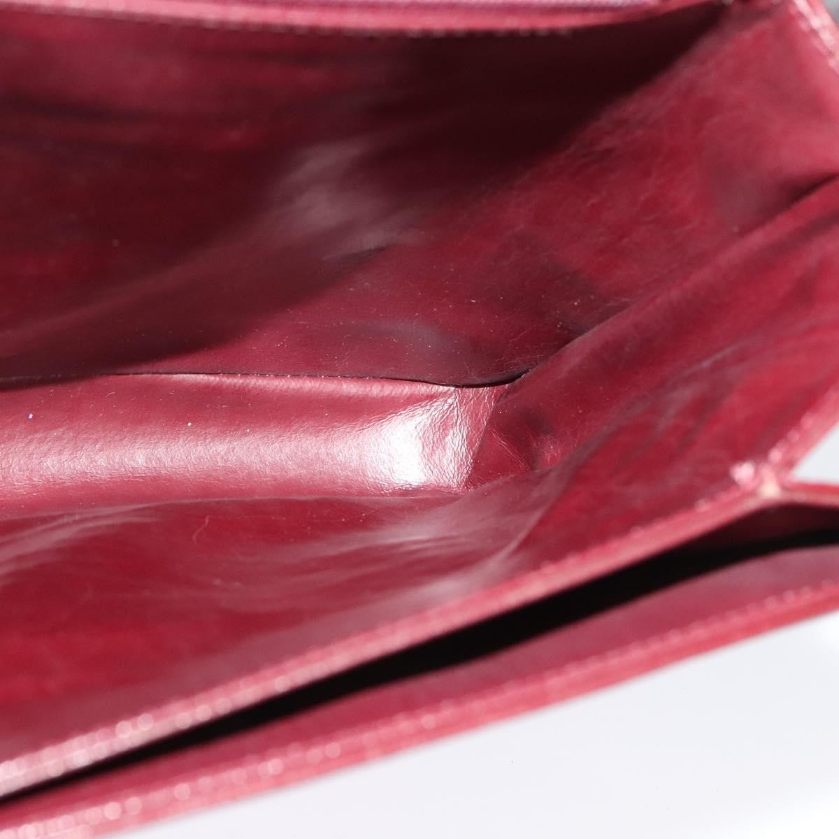 Givenchy Vintage 4G Leather, Burgundy, Leather, Shoulder Bag