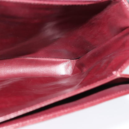 Givenchy Vintage 4G Leather, Burgundy, Leather, Shoulder Bag