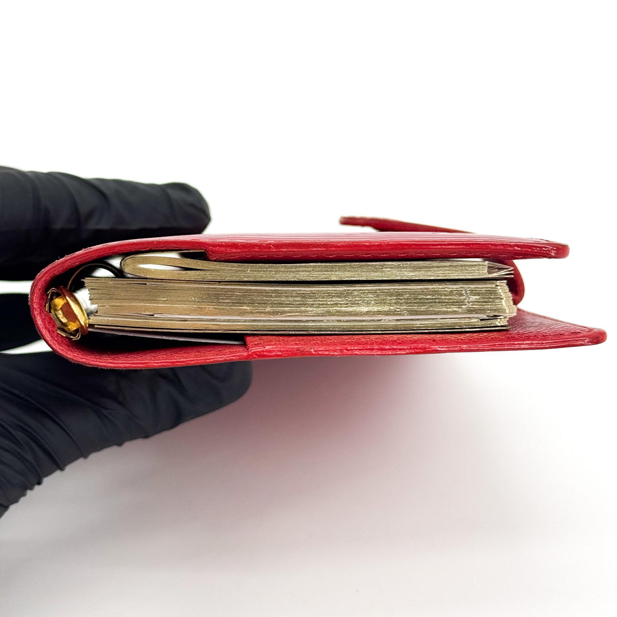 Louis Vuitton Ring Agenda Cover Epi Leather, Red, Leather, Briefcase