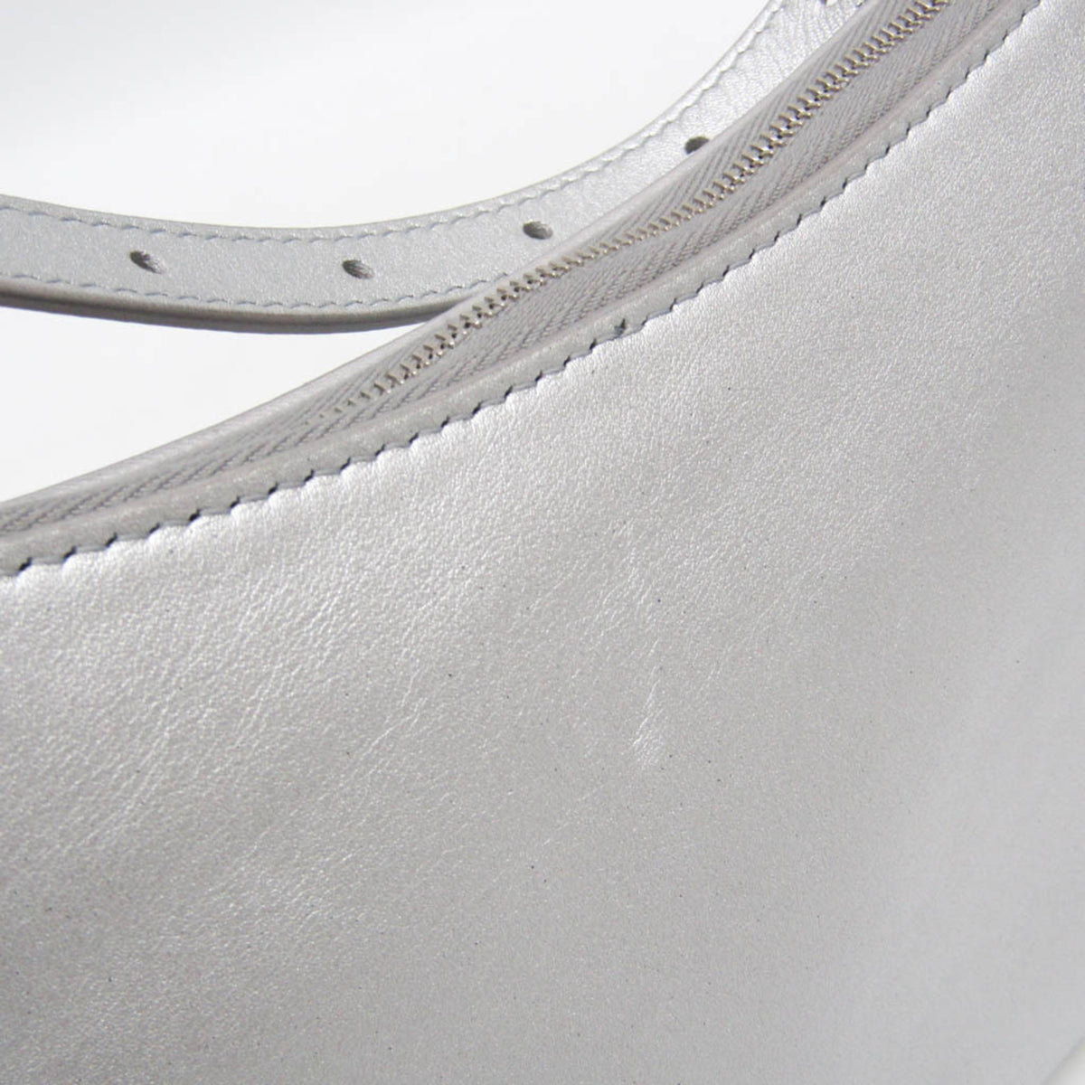 Balenciaga Mary Kate Sling Leather, Silver, Leather, Handbag
