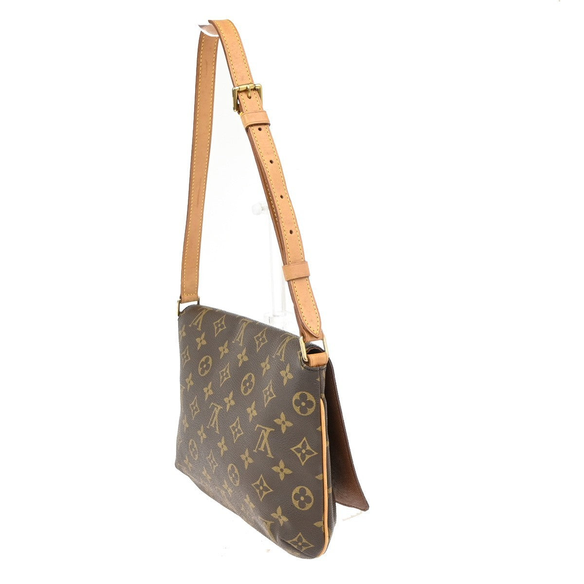 Louis Vuitton Musette Tango Monogram Canvas, Brown, Canvas, Shoulder Bag