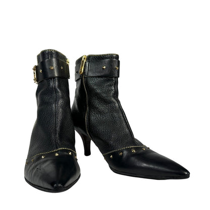LOUIS VUITTON Suhali Stud Ankle Boots