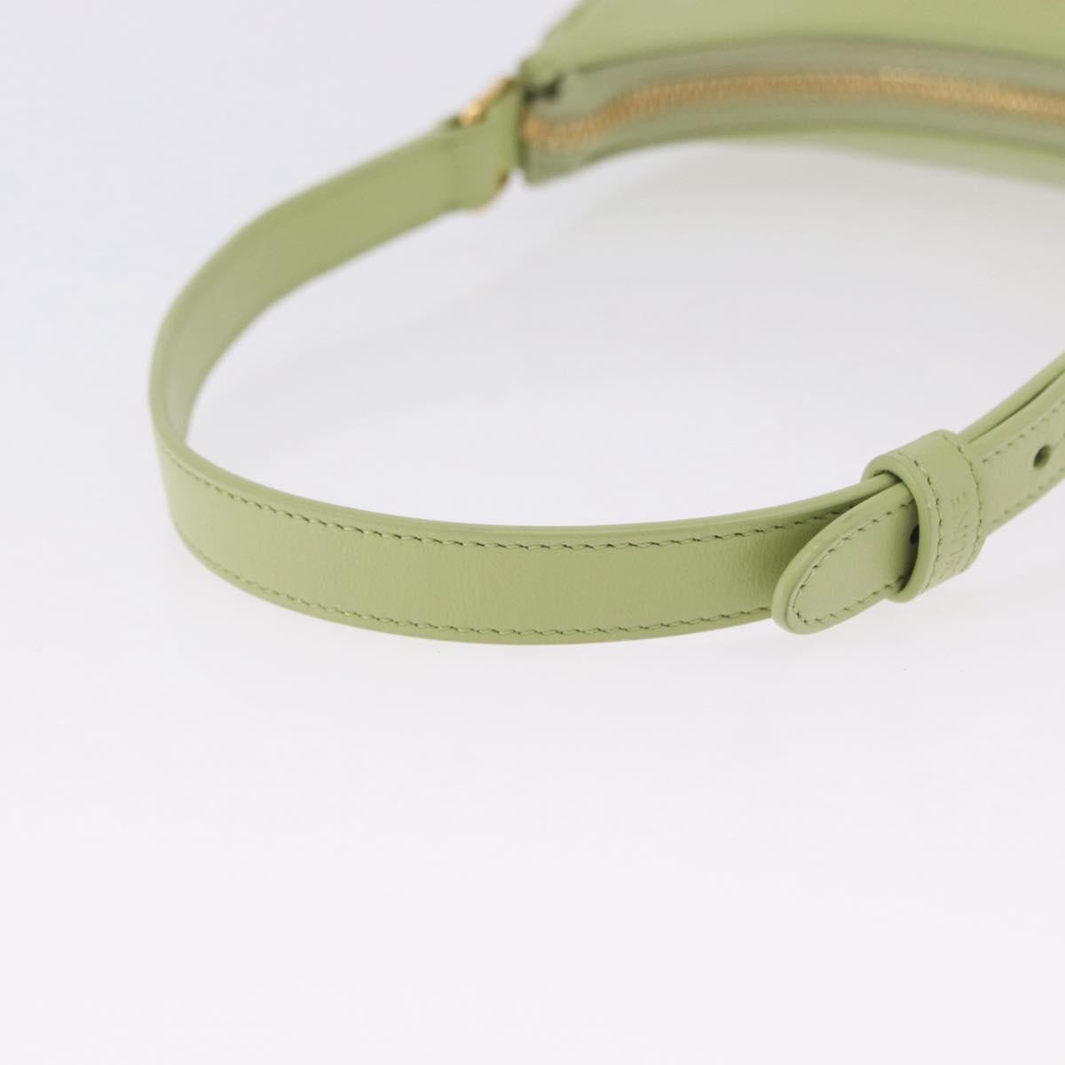 Celine Ava Leather, Green, Leather, Handbag