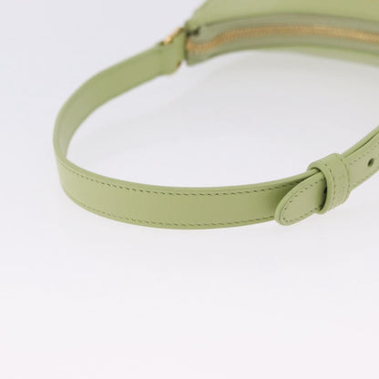 Celine Ava Leather, Green, Leather, Handbag