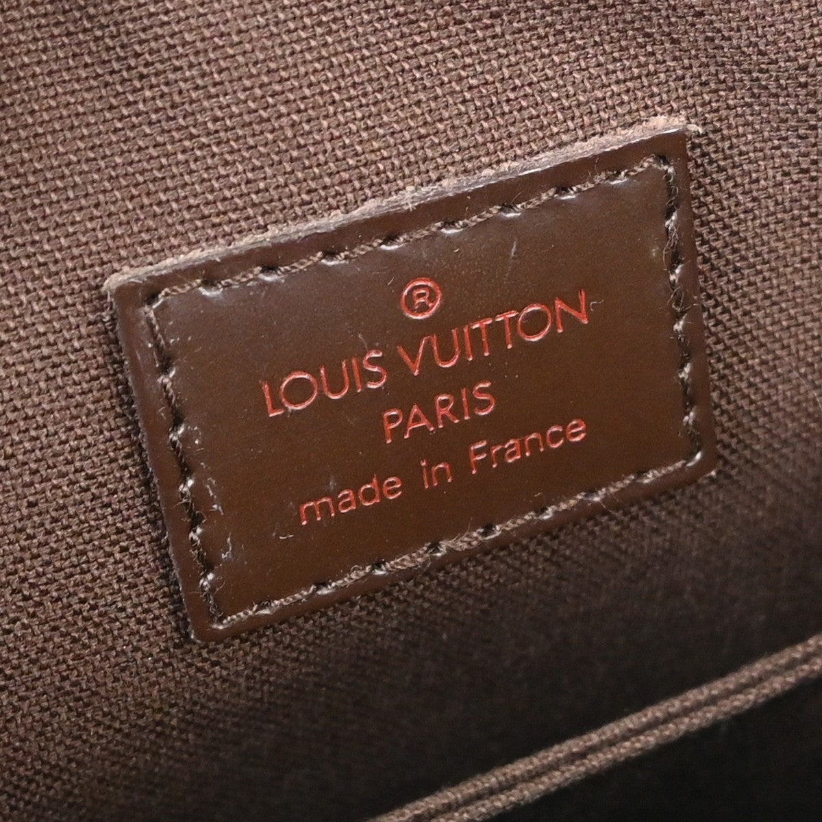 Louis Vuitton Olav Damier, Brown, Canvas, Handbag