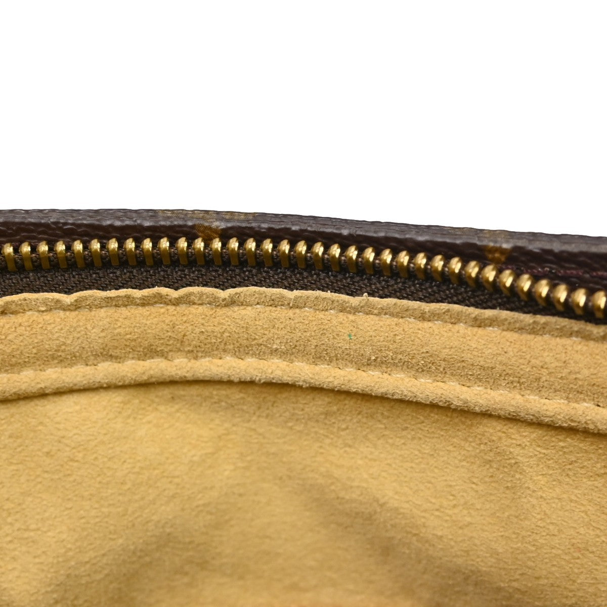 Louis Vuitton Looping Monogram Canvas, Brown, Canvas, Handbag