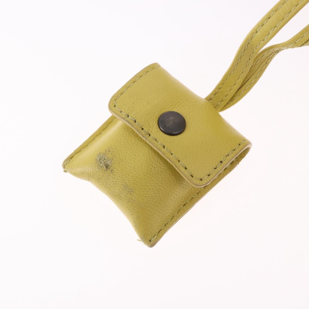 Bottega Veneta Zip Cube Messenger Intrecciato Nappa, Yellow, Leather, Shoulder Bag