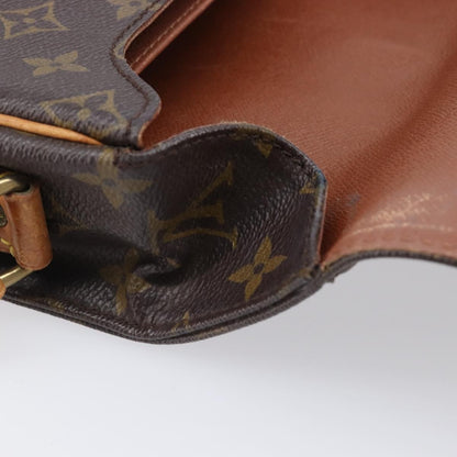 Louis Vuitton Cartouchiere Monogram Canvas, Brown, Canvas, Handbag