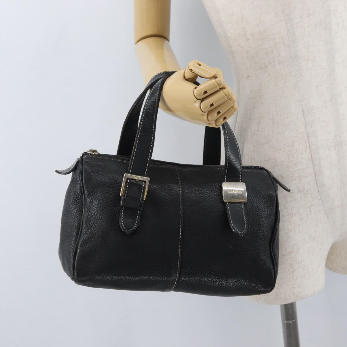Burberry Vintage Leather, Black, Leather, Handbag