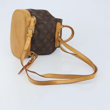 Louis Vuitton Vintage Montsouris Monogram Canvas, Brown, Canvas, Backpack