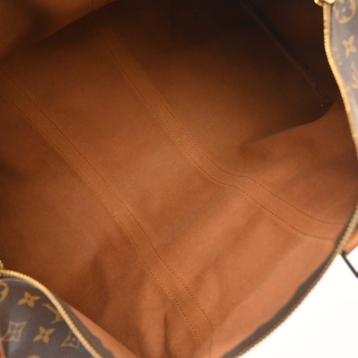 Louis Vuitton Keepall Monogram Canvas, Brown, Canvas, Travel Bag