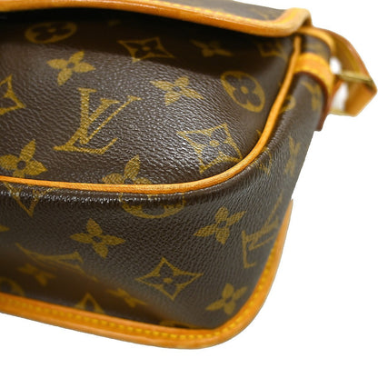 Louis Vuitton Sologne Monogram Canvas, Brown, Canvas, Shoulder Bag