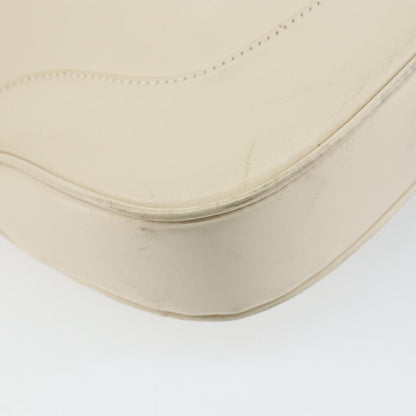 Gucci Jackie Original Shoulder Bag Leather, WHITE, LEATHER, Shoulder bag