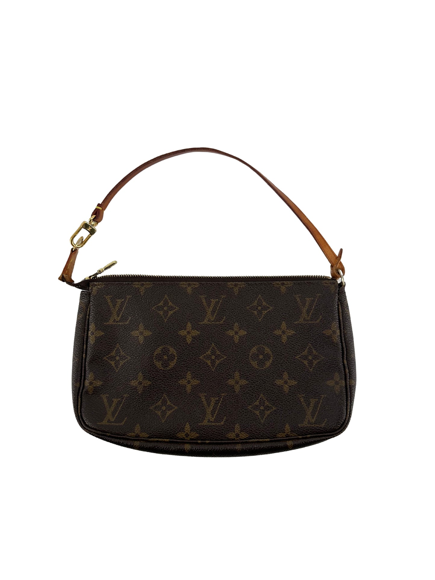 Louis Vuitton Pochette Accessoires NM Monogram Canvas, BROWN, CANVAS, Handbag