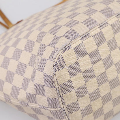 Louis Vuitton Neverfull Damier, Beige, Canvas, Tote Bag