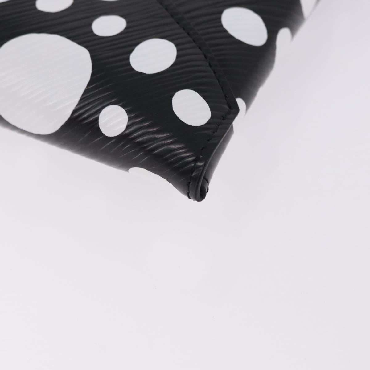 Louis Vuitton Kirigami Pochette Set Yayoi Kusama Infinity Dots Epi Leather, Black, Leather, Clutch