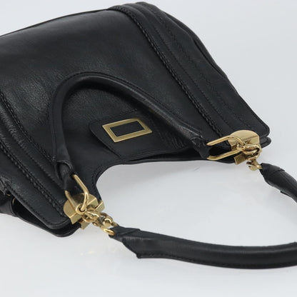 Chloe Irène Leather, Black, Leather, Tote Bag