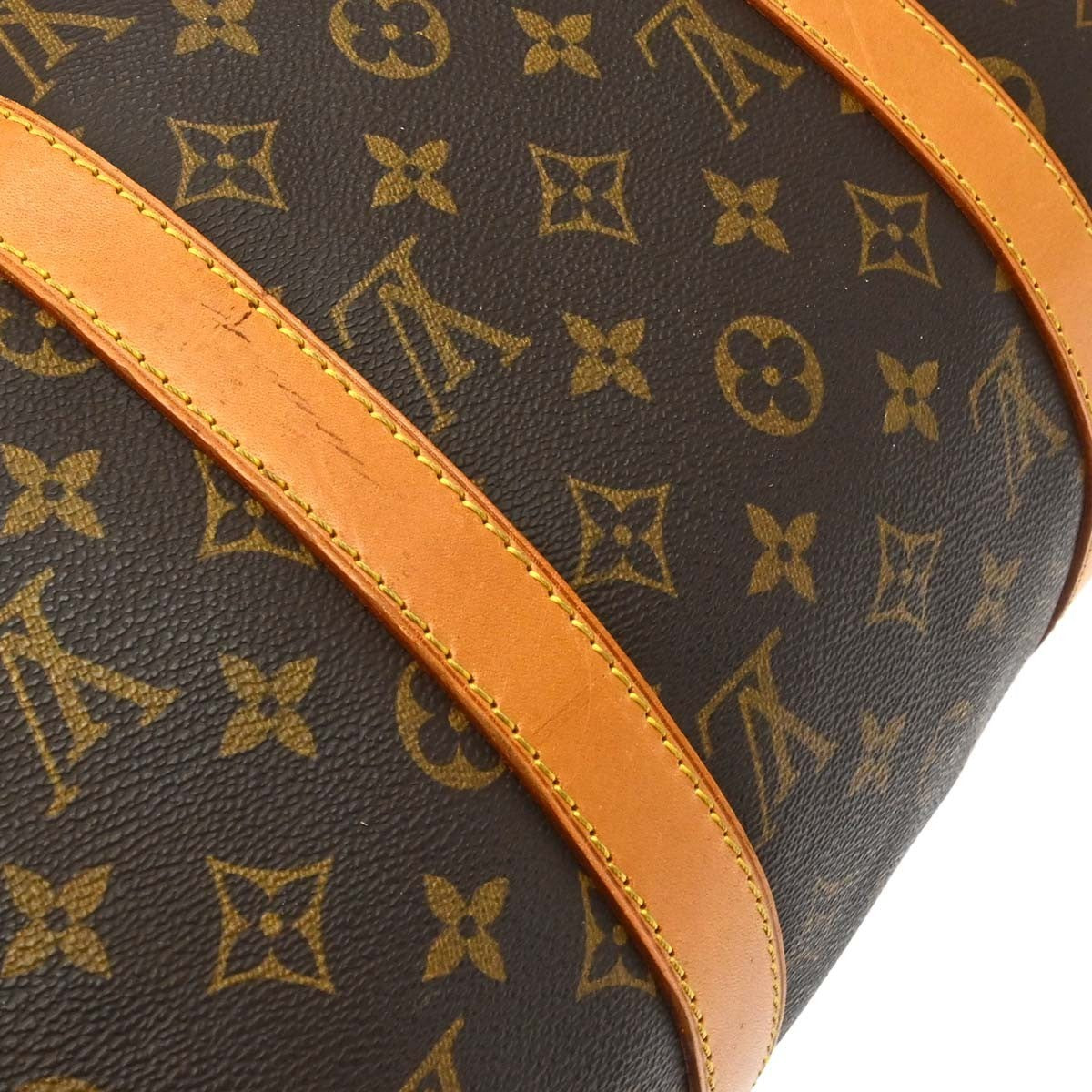 Louis Vuitton Keepall Monogram Canvas, Brown, Canvas, Travel Bag