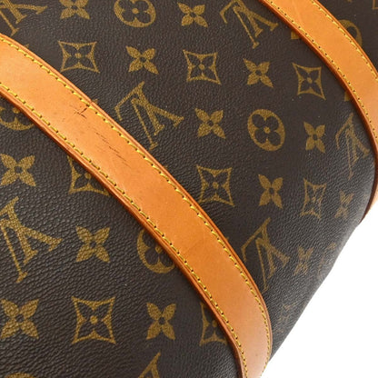 Louis Vuitton Keepall Monogram Canvas, Brown, Canvas, Travel Bag