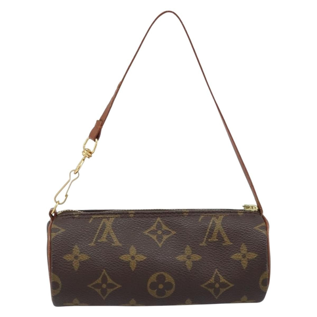 Louis Vuitton Papillon Pochette Monogram Canvas, Brown, Canvas, Clutch