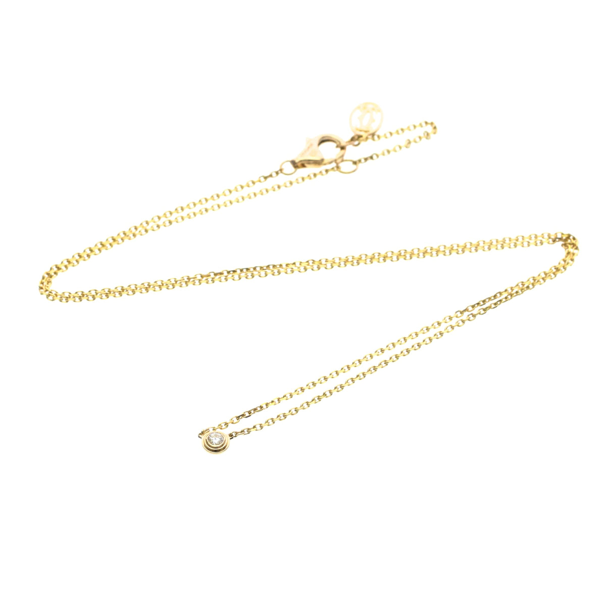 Cartier Cartier D'Amour Pendant 18K Rose Gold with Diamond, Gold, Pink Gold, Necklace