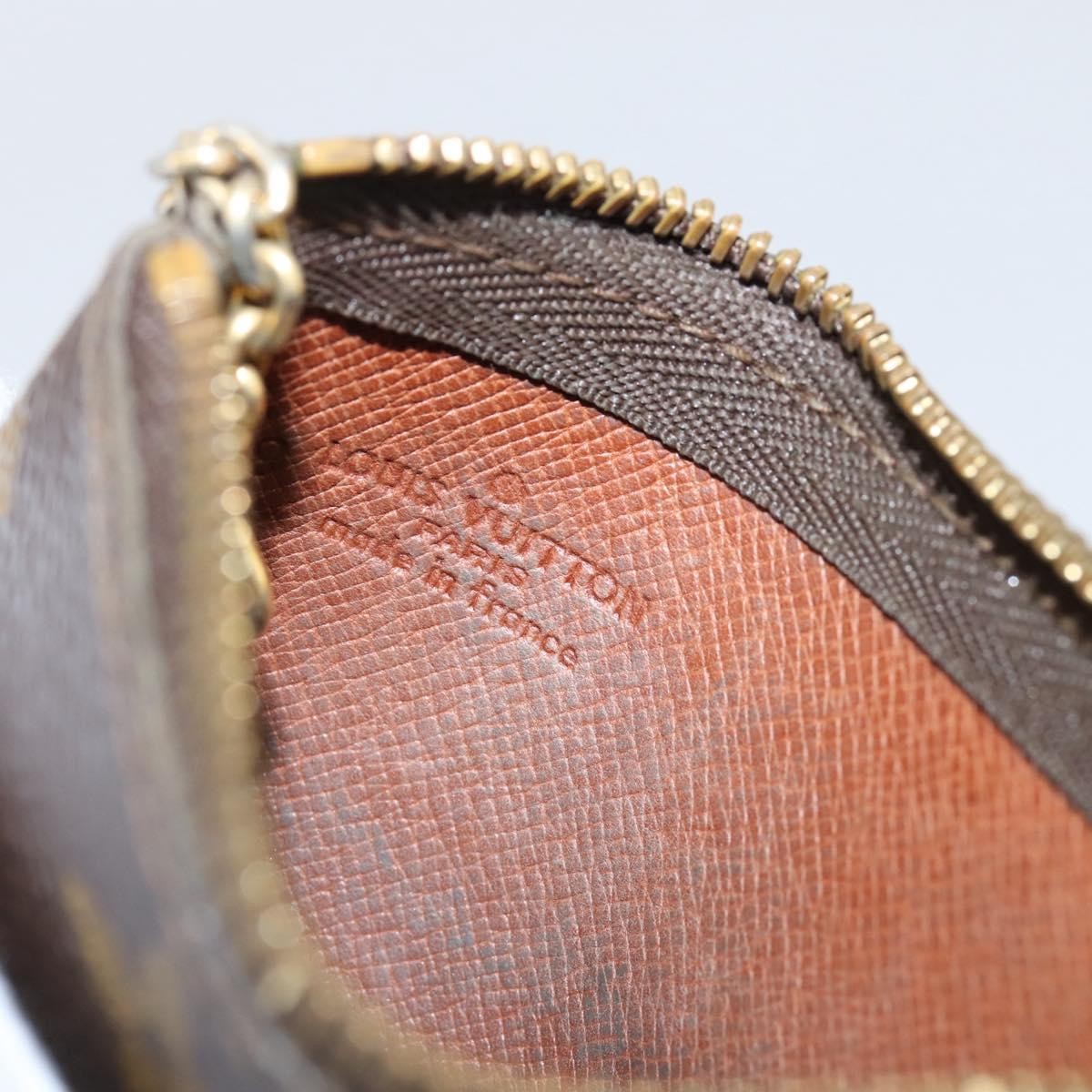 Louis Vuitton Pochette Clés Monogram Canvas, Brown, Canvas, Wallet