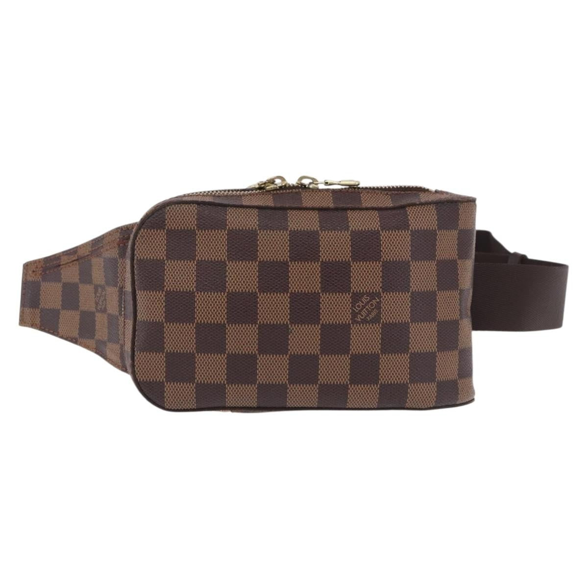 Louis Vuitton Geronimos Damier, Brown, Canvas, Clutch