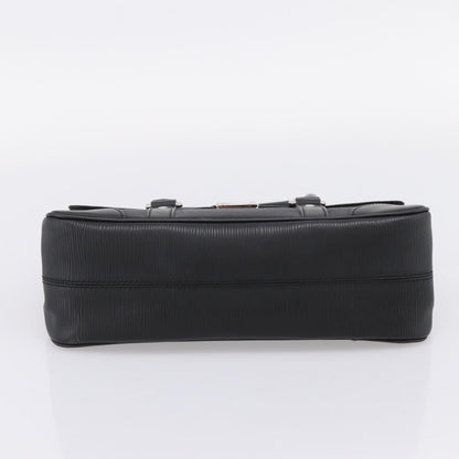 Louis Vuitton Segur Epi Leather, Black, Leather, Handbag