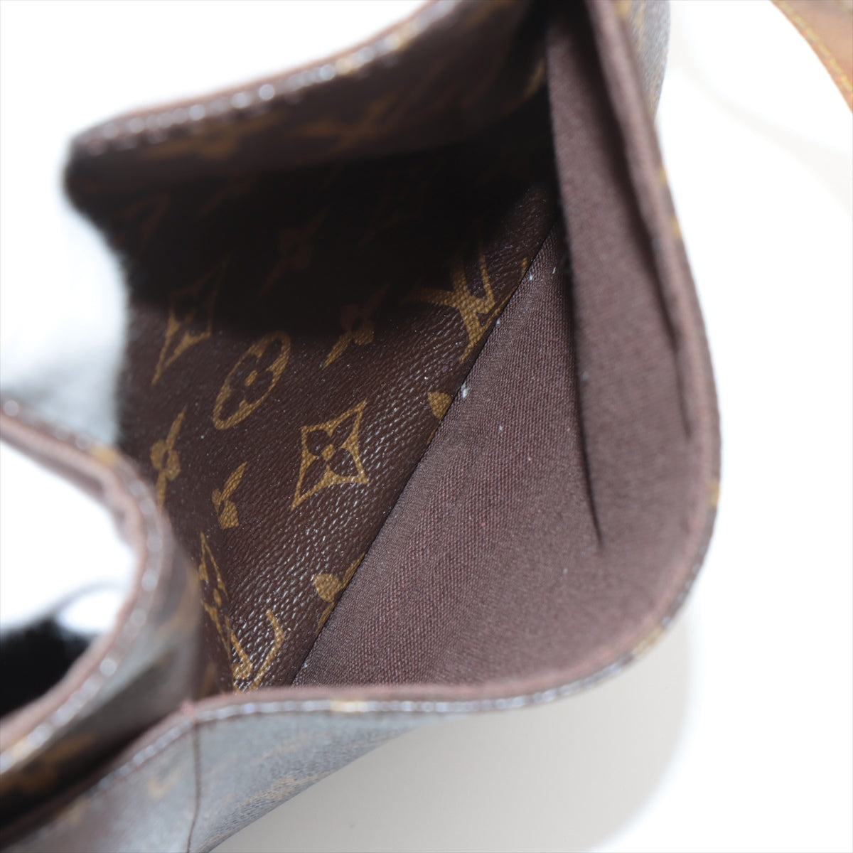 Louis Vuitton Menilmontant Monogram Canvas, Brown, Canvas, Handbag
