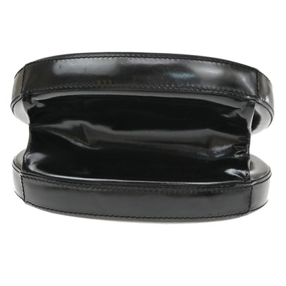 Loewe Anagram Leather, Black, Patent Leather, Tote Bag