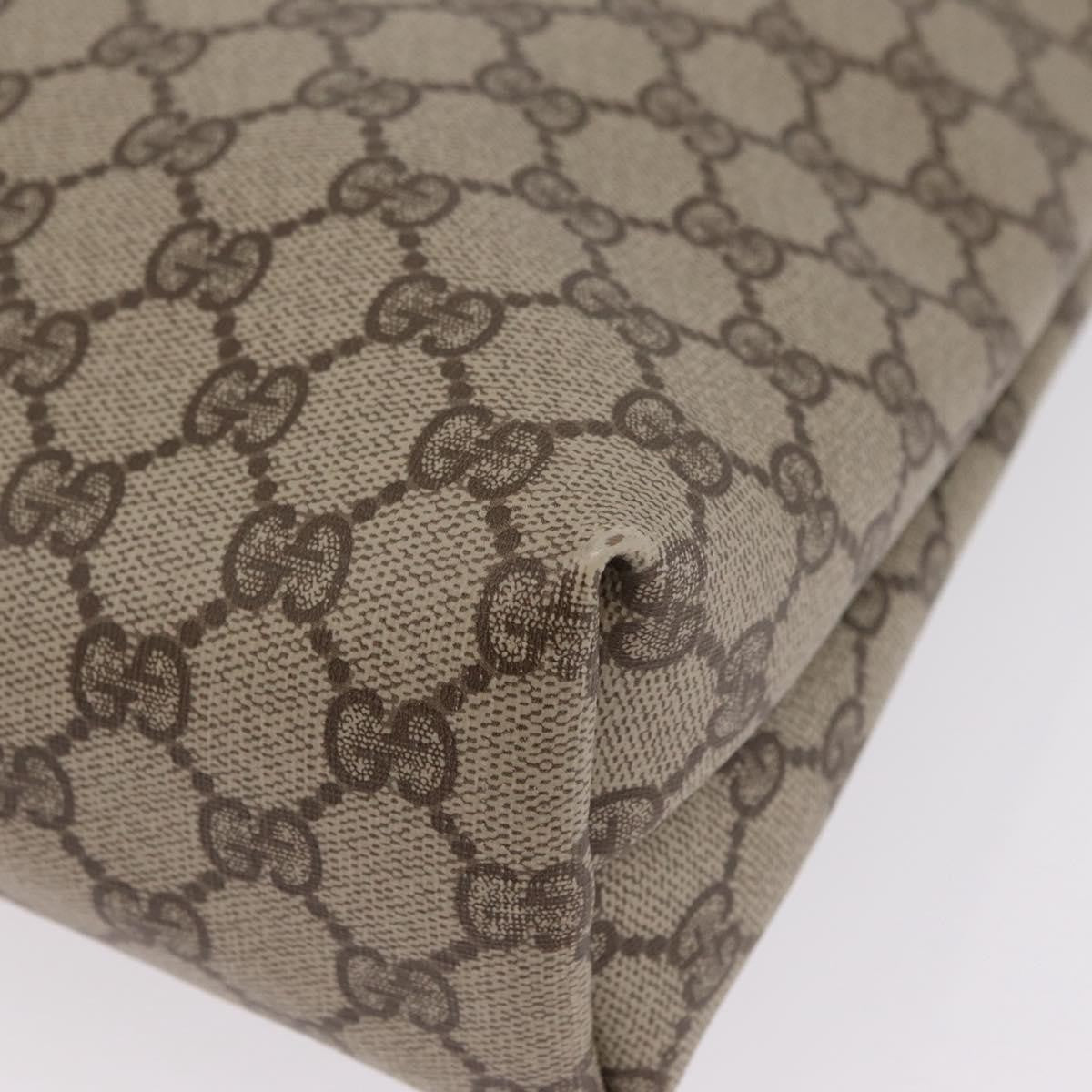 Gucci Vertical Tote GG Canvas, Beige, Canvas, Tote Bag