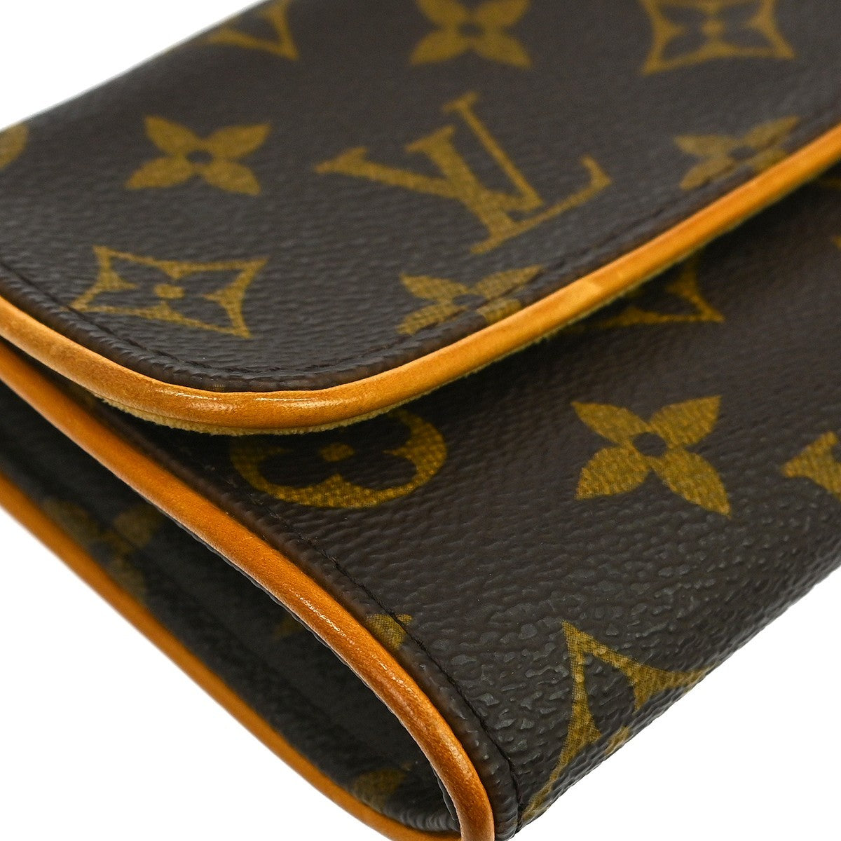 Louis Vuitton Twin Monogram, Brown, Canvas, Clutch