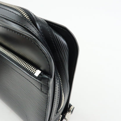 Louis Vuitton Hoche Clutch Epi Leather, Black, Leather, Clutch