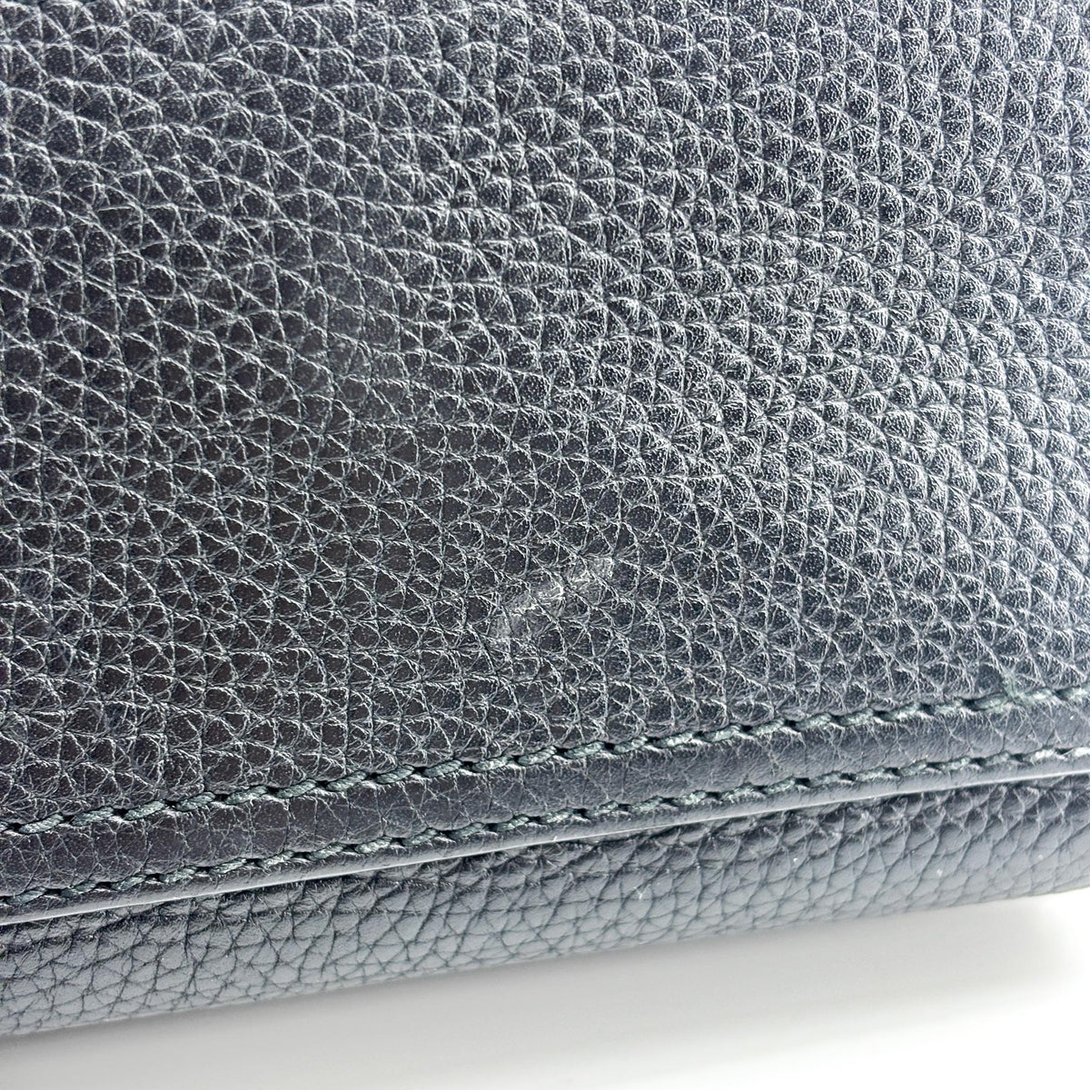 Gucci GG Marmont Top Handle Leather, Black, Leather, Handbag